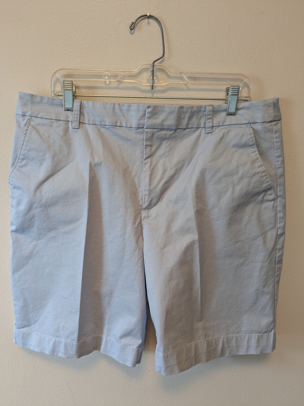 Matty M Pastel Blue Women's Bermuda Shorts